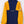 TIMBERLAND Embroidered Blue & Yellow 1/4 Zip Hooded Jacket (XL)