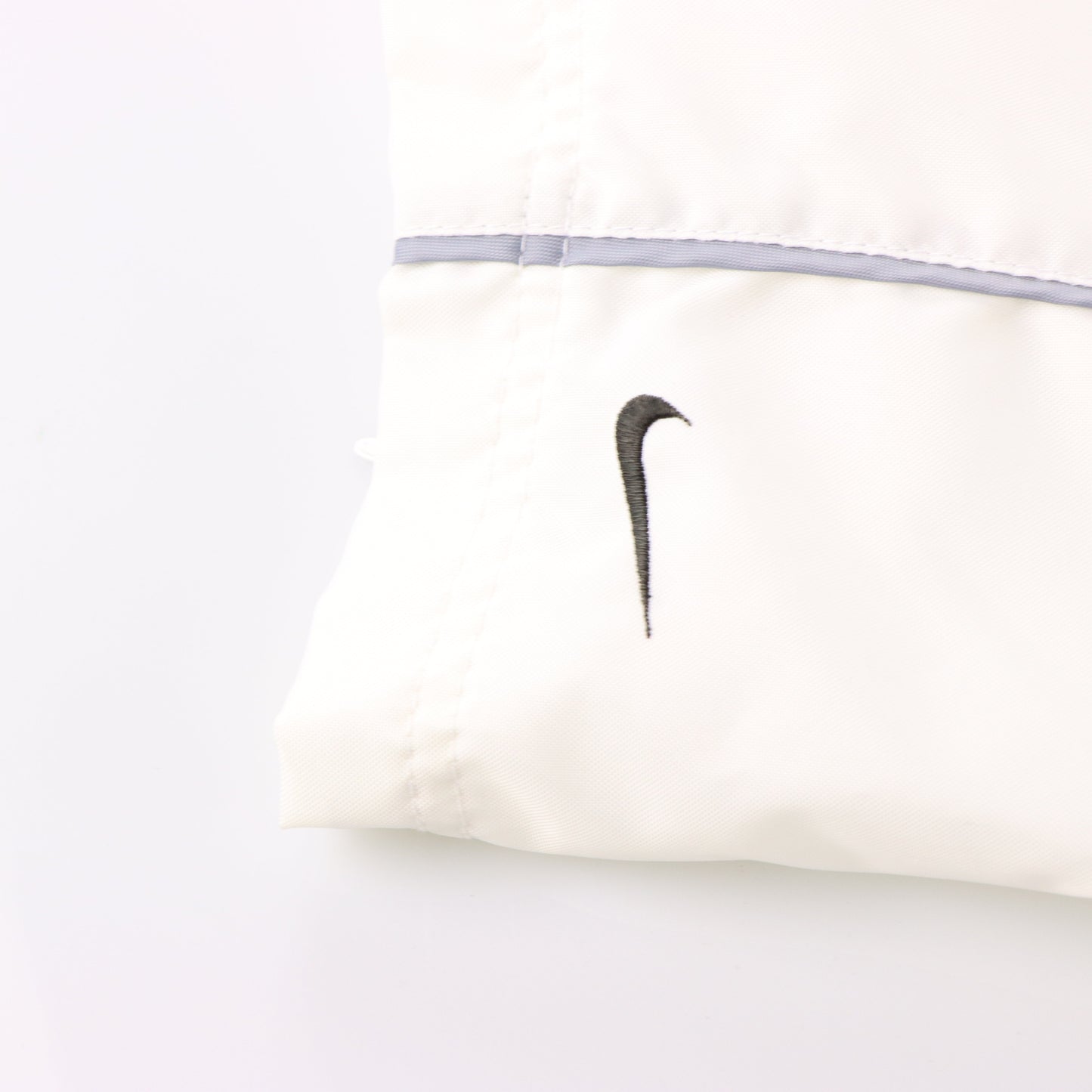 Vintage NIKE Embroidered Swoosh Logo White Trackpants *Aubs Vintage Sole Melbourne