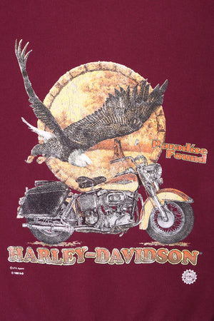Vintage HARLEY DAVIDSON 1996 "Paradise Found" Sweatshirt USA Made (M)
