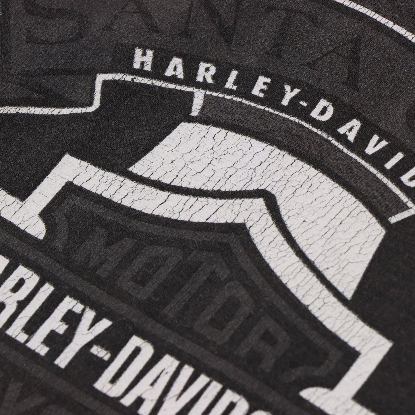 Vintage HARLEY DAVIDSON Pocket Motorcycle (XL) *Aubs Vintage Sole Melbourne