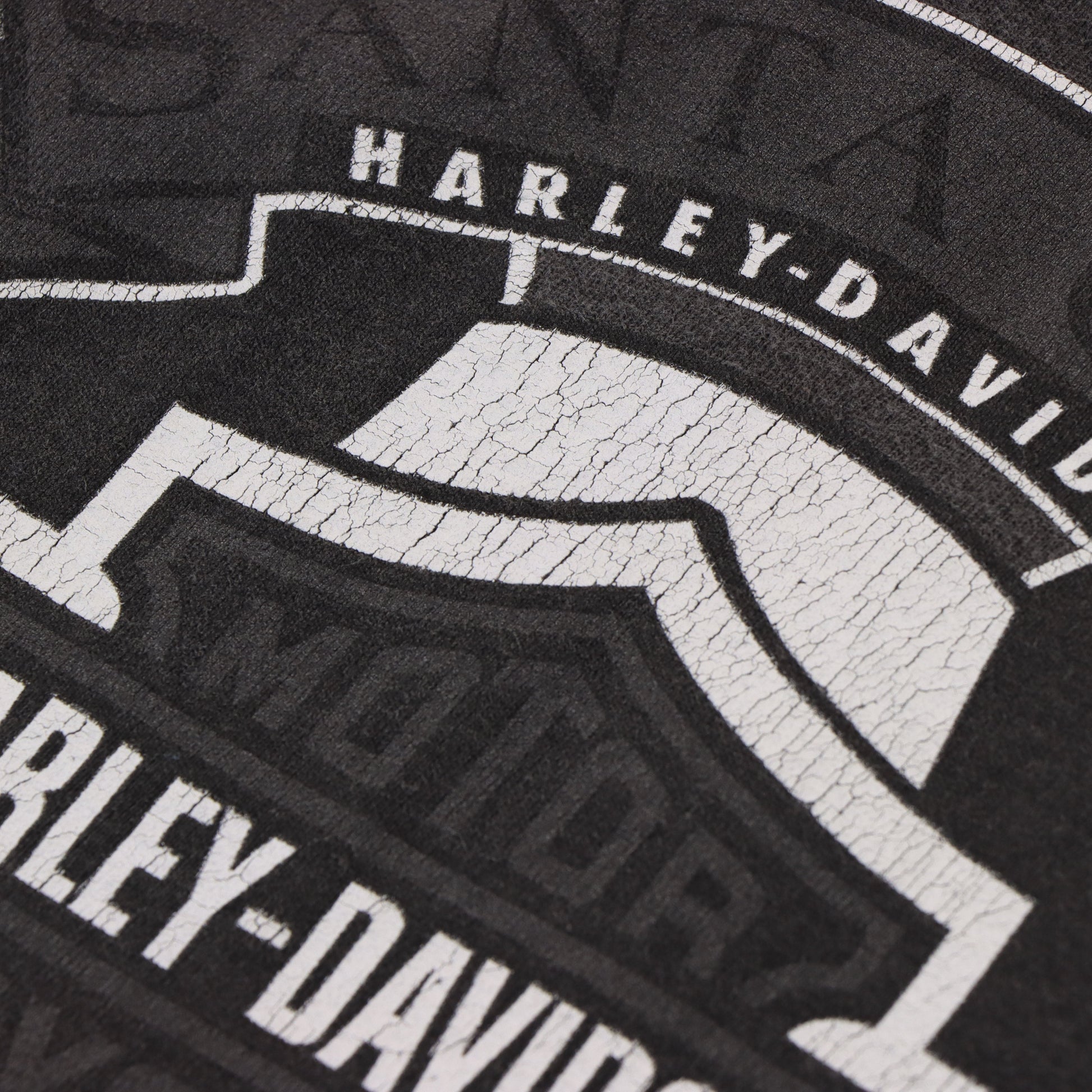 Vintage HARLEY DAVIDSON Pocket Motorcycle (XL) *Aubs Vintage Sole Melbourne