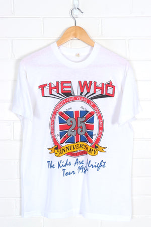 1989 Vintage THE WHO 25th Anniversary The Kids are Alright Tour Tee (M-L)