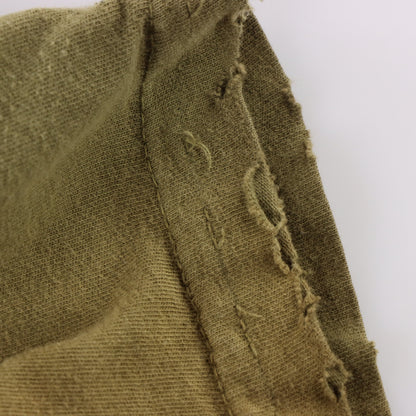 Vintage Y2K AFFLICTION Khaki Distressed USA Made T-Shirt *Aubs Vintage Sole Melbourne