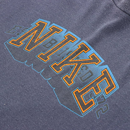 Vintage NIKE Spell Out Logo 'Established 1972' Purple T-Shirt (XXL)*Aubs Vintage Sole Melbourne