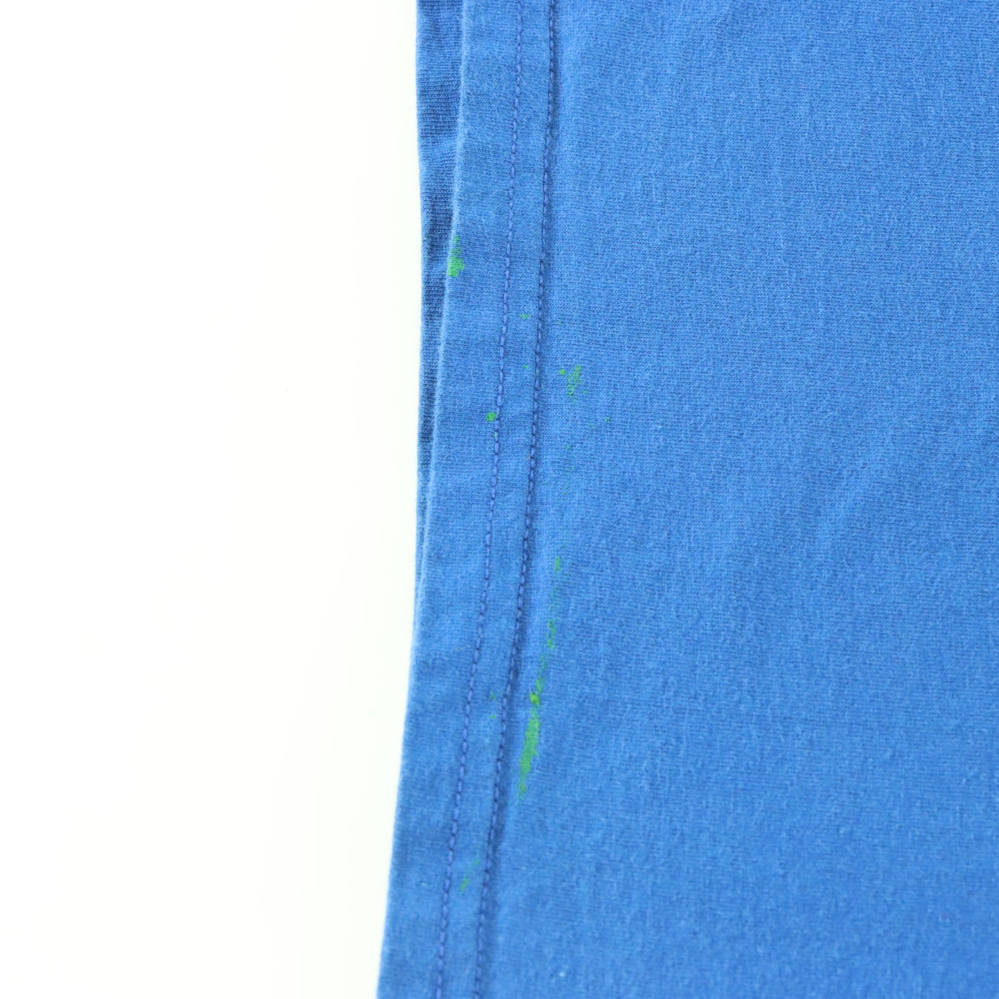 Vintage NIKE Embroidered Swoosh Cobalt Blue & White T-Shirt (L) *Aubs Vintage Sole Melbourne