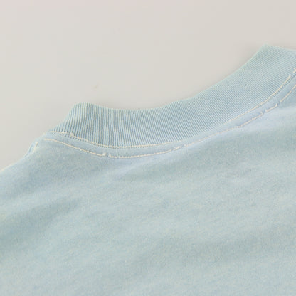 Retro Billy Ray Cyrus 'Achy Breaky Heart' Single Stitch Light Blue Tee USA Made (M-L)