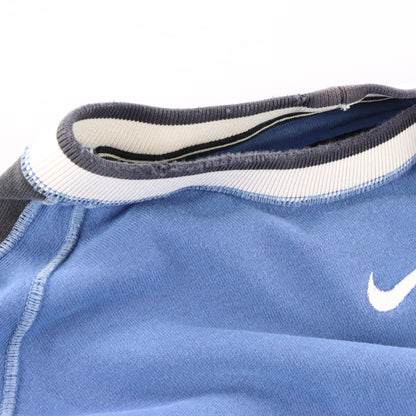 Vintage 90s NIKE Embroidered Centre Swoosh Logo Blue T-Shirt (XL) ***COCO Vintage Sole Melbourne