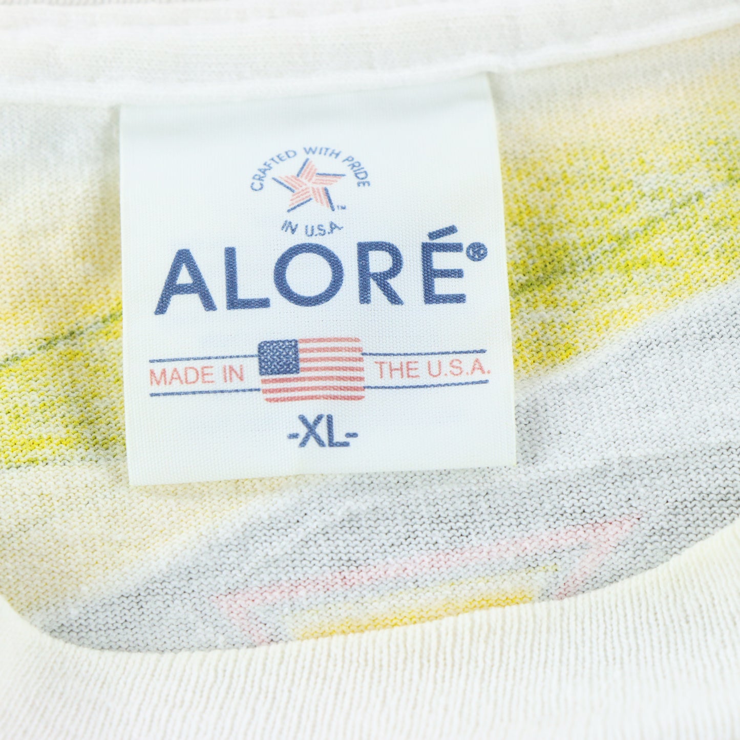 DaimlerChrysler 'All American' NASCAR 2005 All Over Print Single Stitch Tee USA Made (XL-XXL)