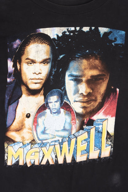 Maxwell Fortunate 90s Rap Front Back Single Stitch T-Shirt (XL) - Vintage Sole Melbourne