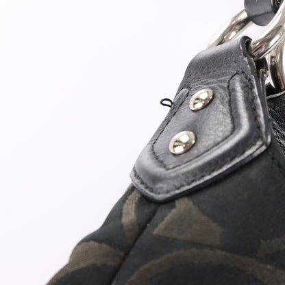 Vintage COACH F24742 Signature Logo 'Campbell' Black Shoulder Bag Vintage Sole Melbourne