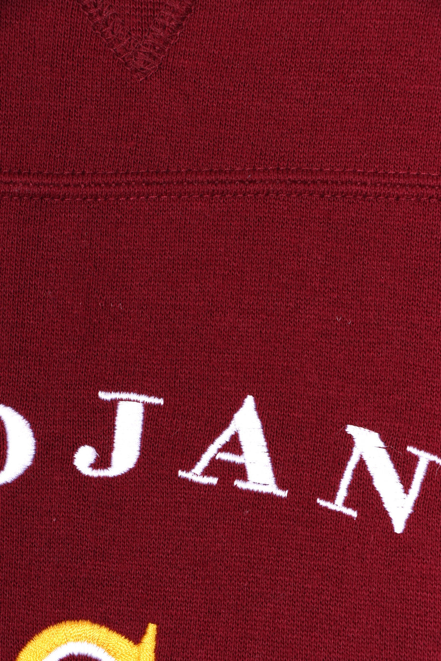 USC Trojans Embroidered Spell Out Logo Maroon LEE SPORT Sweatshirt (XXL)