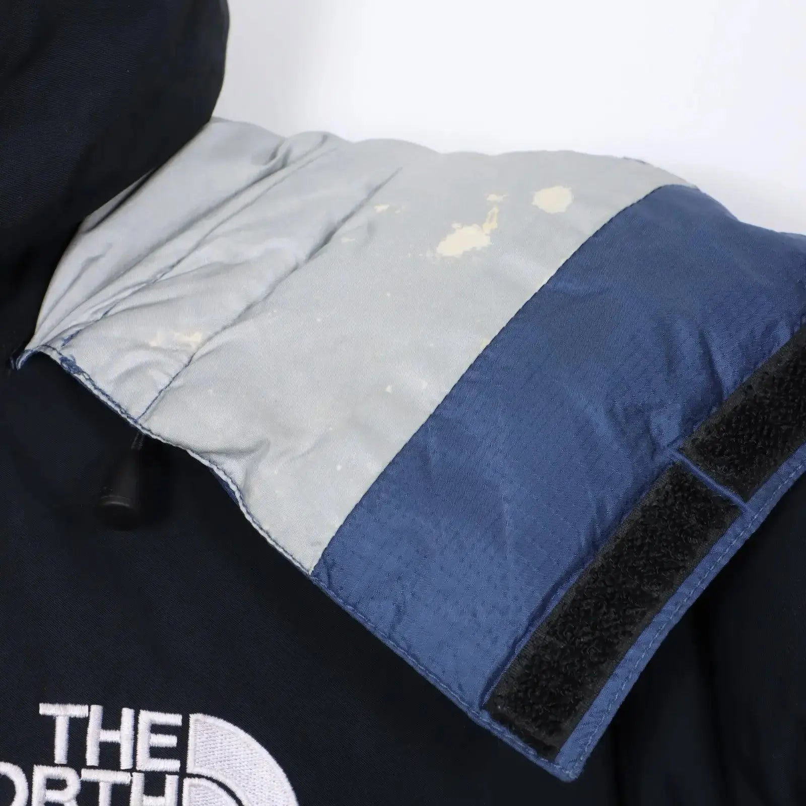 THE NORTH FACE 700 'Summit Series' Retractable Hood Blue Puffer Jacket (XL) - Vintage Sole Melbourne