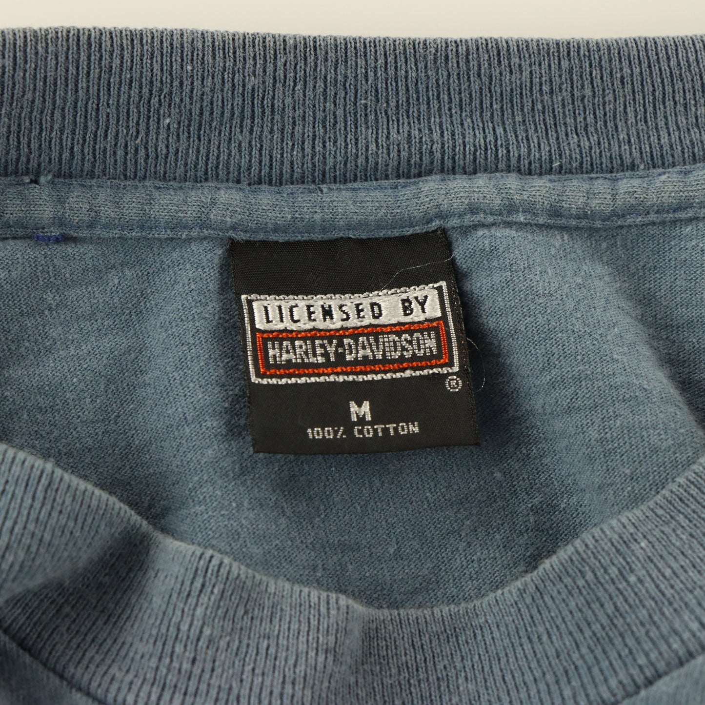 HARLEY DAVIDSON USA Made Motorcycle Graphic Single Stitch Tee (M-L)