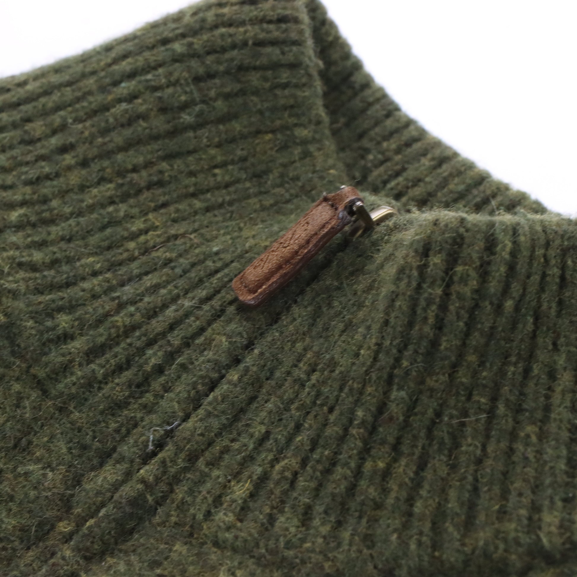 Vintage POLO RALPH LAUREN Merino Wool Green Quarter Zip Sweater *AUBS Vintage Sole Melbourne