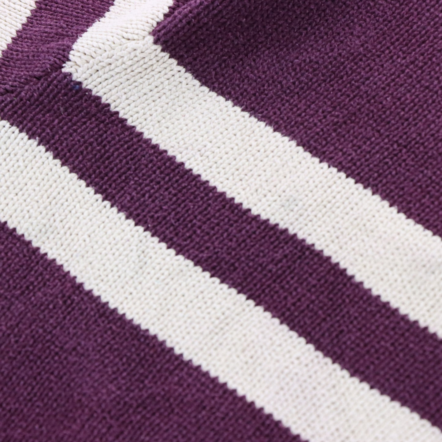 Vintage POLO RALPH LAUREN Maroon & Cream Knit Sweatshirt *Aubs Vintage Sole Melbourne