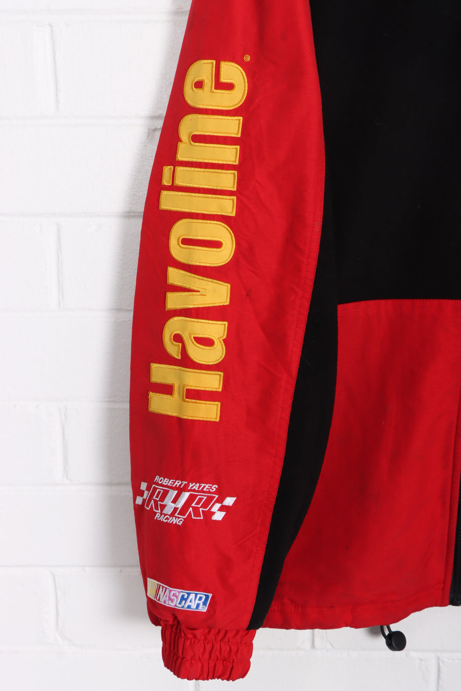 NASCAR Havoline Ricky Rudd #28 Colour Block CHASE Fleece Jacket (L)