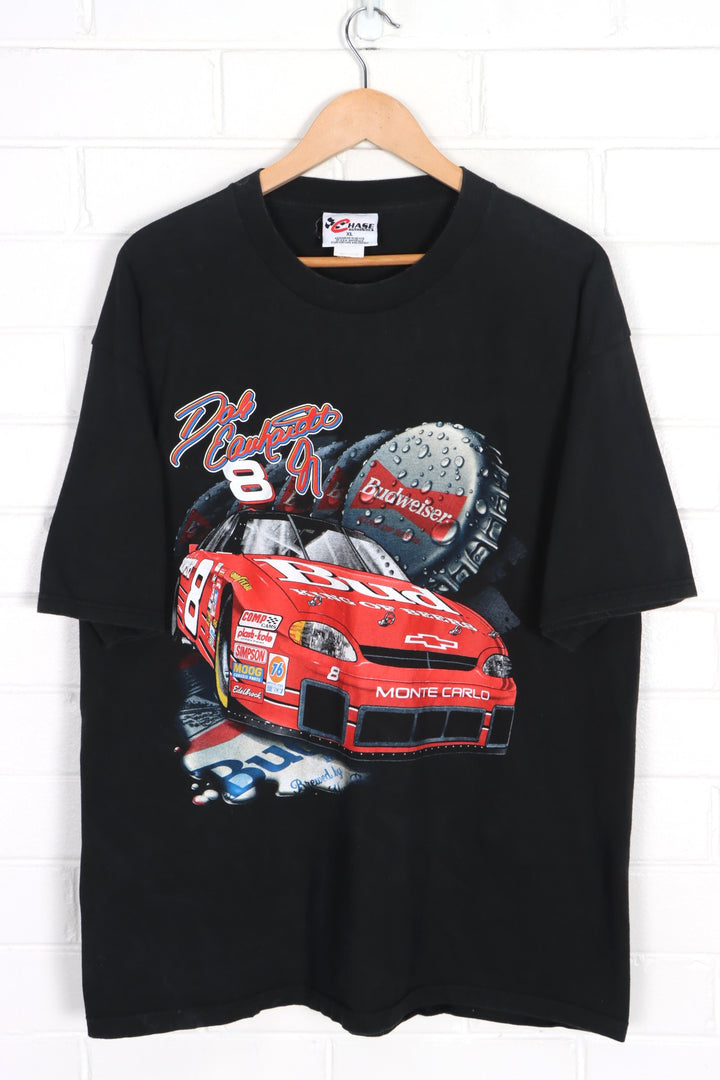 NASCAR Dale Earnhardt Jr “Racing to the Top” Budweiser Front Back T-Shirt (L)