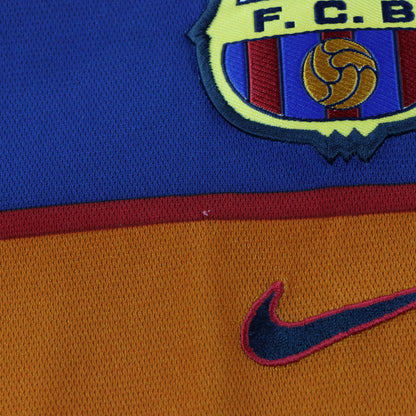 NIKE Barcelona 'Barca' 1998-2000 Away Soccer Jersey (M)