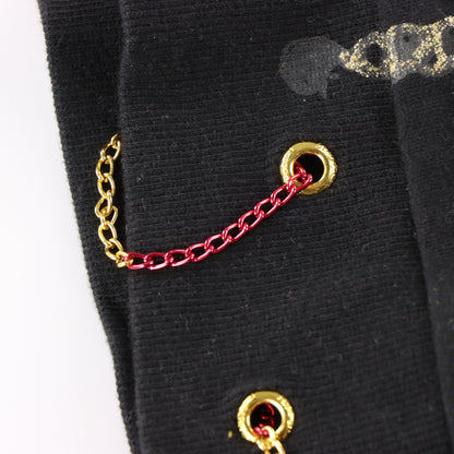 Vintage APPLE BOTTOMS Y2K Gold Embroidered Fur Hood Zip Up Sweatshirt *Aubs Vintage Sole Melbourne