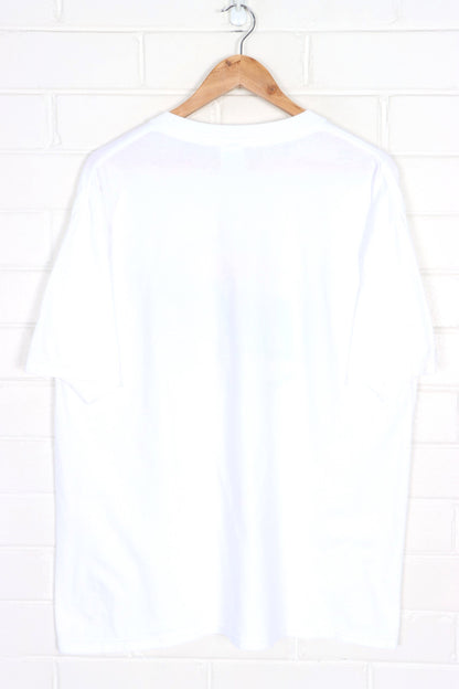 Miller Lite Beer Big Logo White T-Shirt (XL)