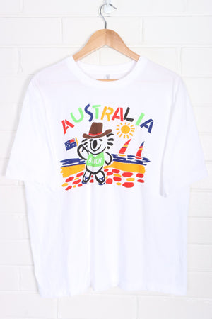 Australian Koala Single Stitch T-Shirt Australia Made (L)