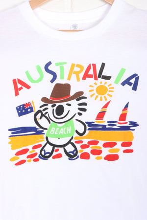 Australian Koala Single Stitch T-Shirt Australia Made (L)