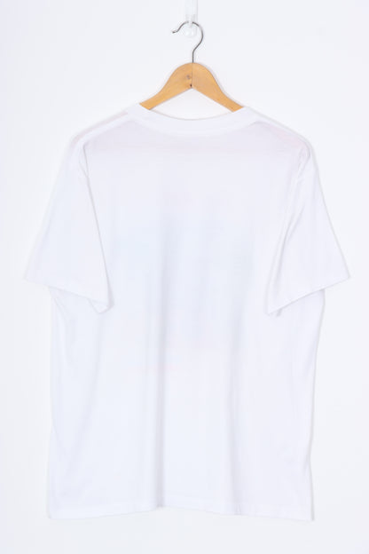 Honduras Caribbean Nature & Scuba Diving Single Stitch Graphic Tee (L)