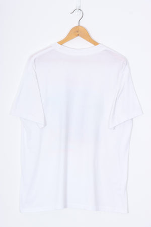 Honduras Caribbean Nature & Scuba Diving Single Stitch Graphic Tee (L)