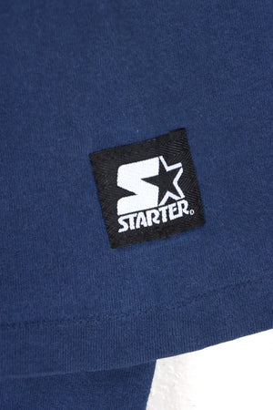 STARTER Authentic Apparel Big Logo Single Stitch T-Shirt USA Made (L)