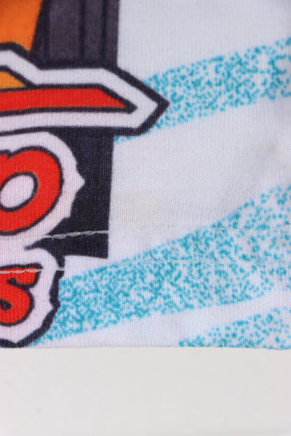 NASCAR 90s Charlotte Motor Speedway Winston Cup Front Back T-Shirt USA Made (L-XL)