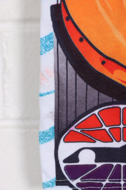 NASCAR 90s Charlotte Motor Speedway Winston Cup Front Back T-Shirt USA Made (L-XL)