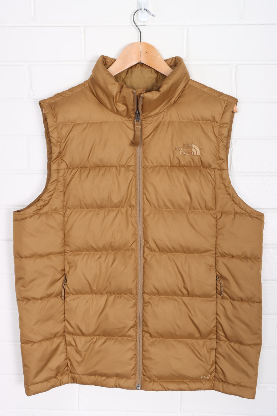 THE NORTH FACE Bronze Nuptse 2 Puffer Vest L Vintage Sole