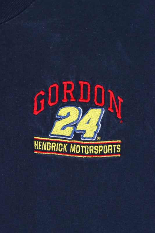 Jeff Gordon #24 Embroidered 90s Hendrick Motorsports Racing T-Shirt (L)