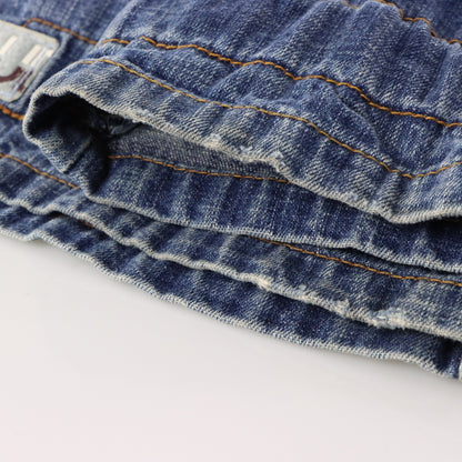 Vintage MARITHE FRANCOIS GIRBAUD Shuttle Strap Embroidered Logo Baggy Y2K Skater Jeans (34) ***COCO Vintage Sole Melbourne