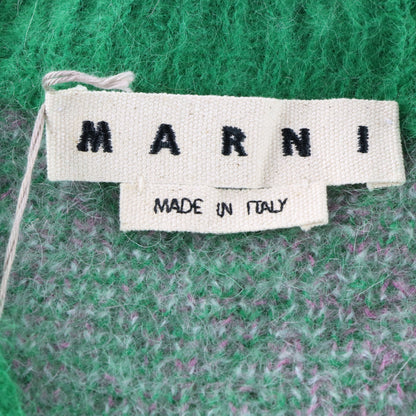 Vintage MARNI Pink & Green Mohair Stripe Italian Made Sweater With Original Tag (L) ***COCO Vintage Sole Melbourne