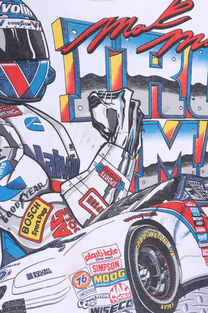 Mark Martin 1996 "Iron Man" Valvoline Racing All Over T-Shirt USA Made (XL)