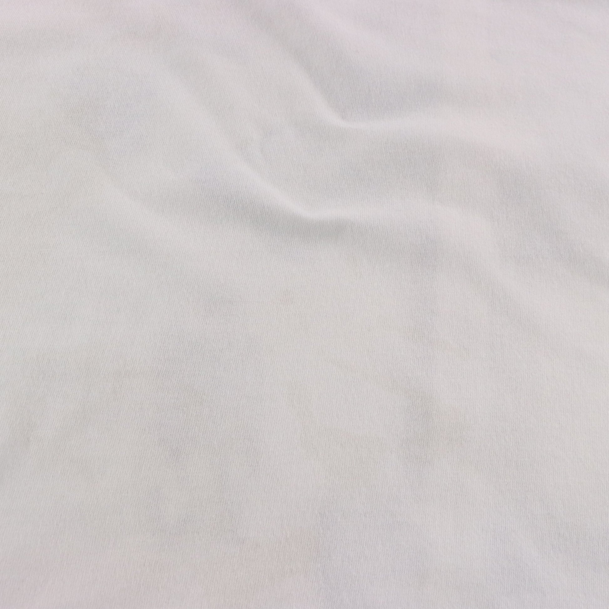 Vintage AFFLICITON Velvet Detail Y2K Cross White & Blue USA Made Polo Shirt (M-L TALL) ***COCO Vintage Sole Melbourne