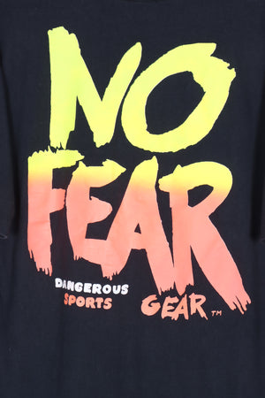 NO FEAR Fluro Ombre 'Dangerous Sports Gear' Tee (L)