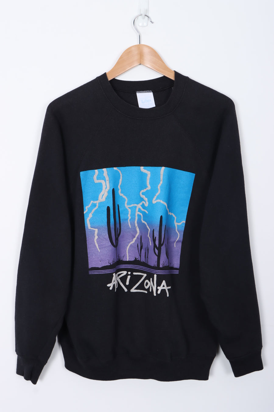 Arizona Desert 80s Lightning Thunder Sweatshirt USA Made (L)