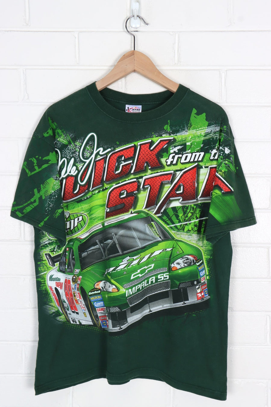 NASCAR Dale Earnhardt Jr 88 'Quick from the Start' Graphic Tee (L)