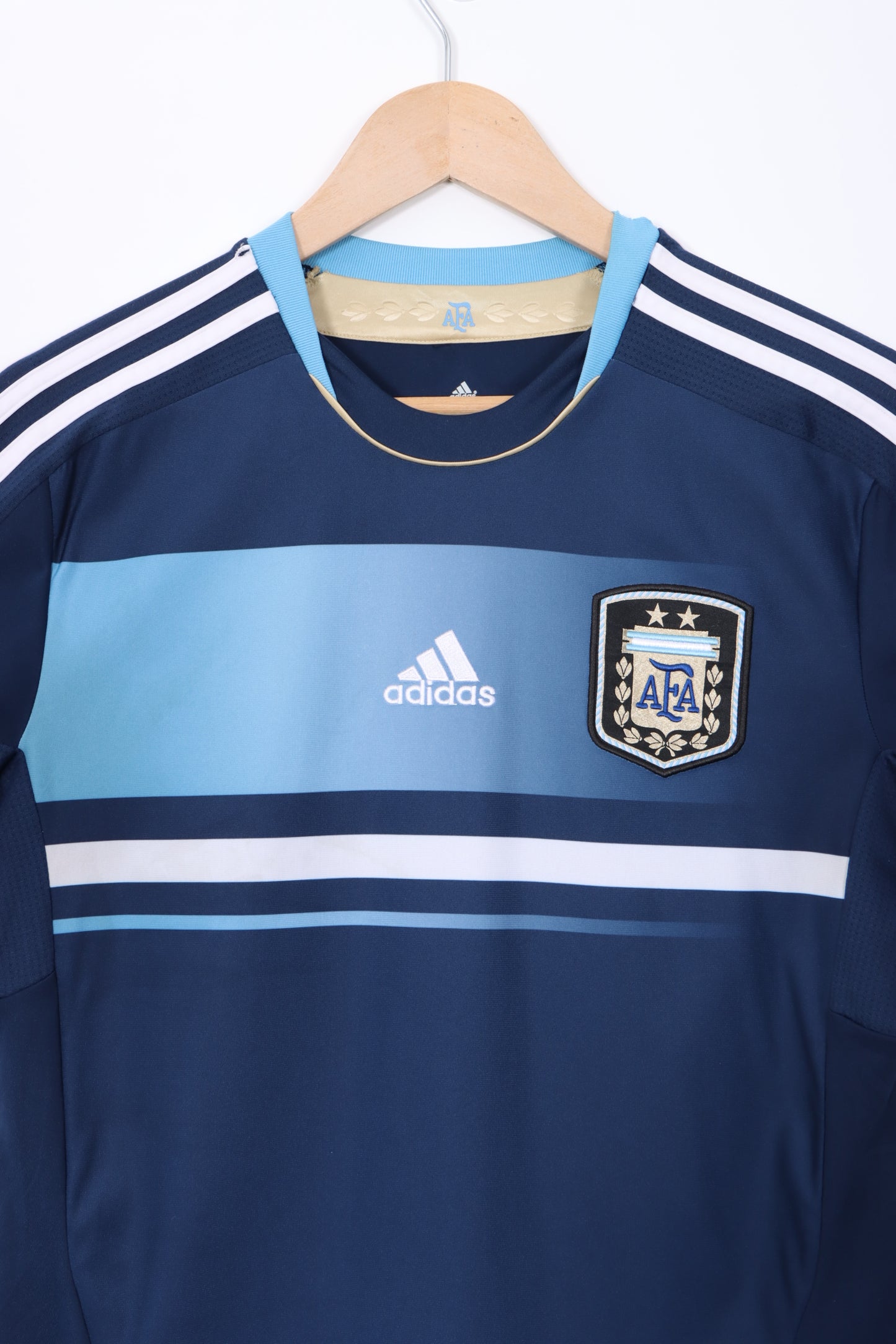 Argentina 2011-2013 ADIDAS Away Soccer Jersey (S)