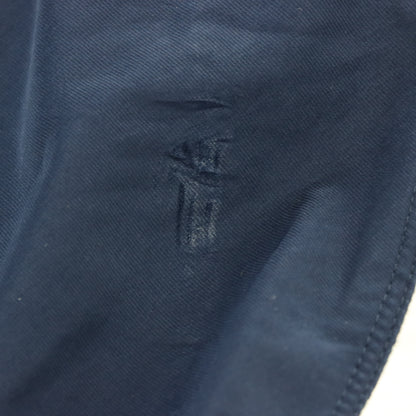 NIKE Embroidered Swoosh Logo Navy & White Windbreaker Jacket (M)