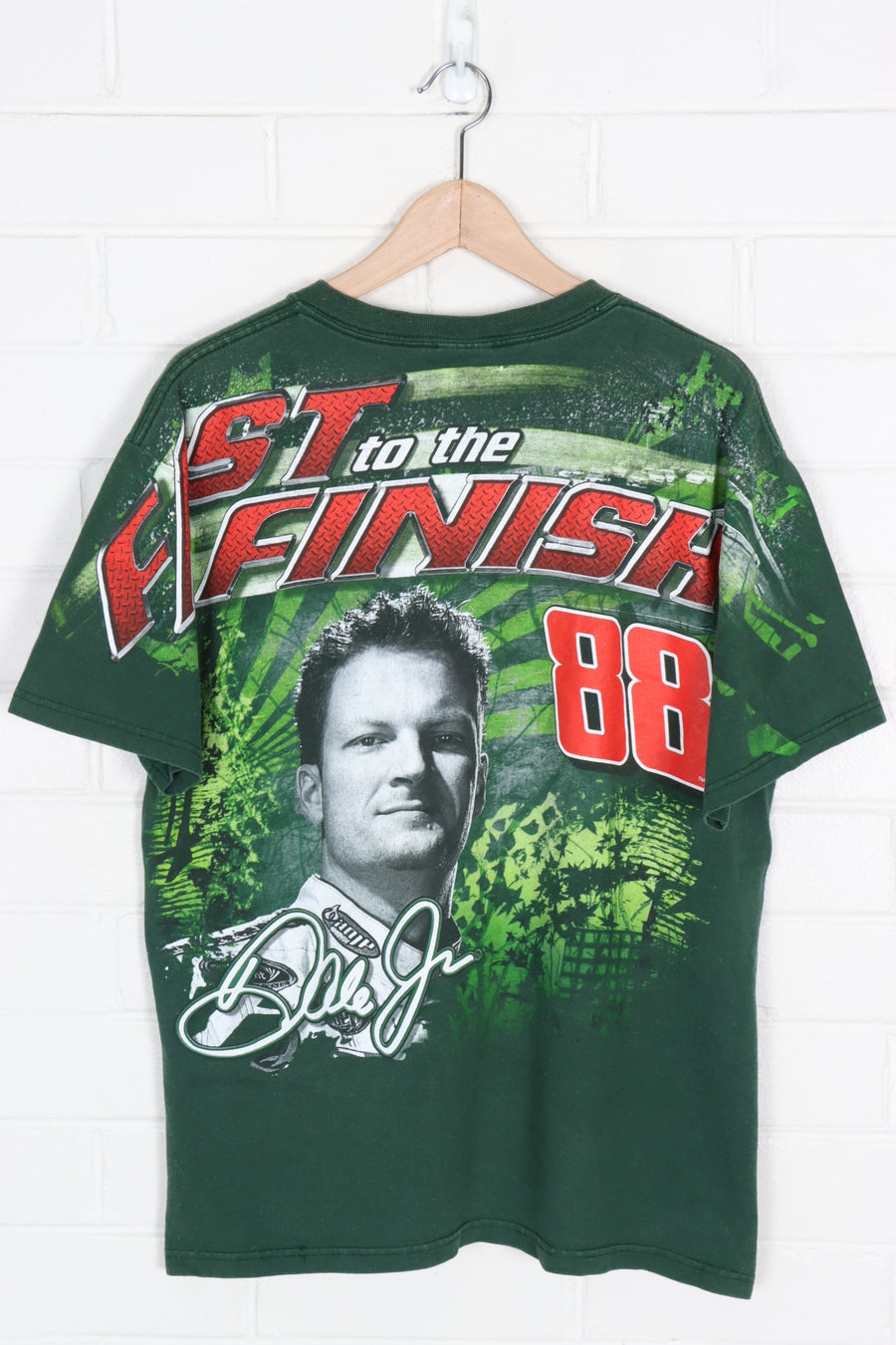 NASCAR Dale Earnhardt Jr 88 'Quick from the Start' Graphic Tee (L)