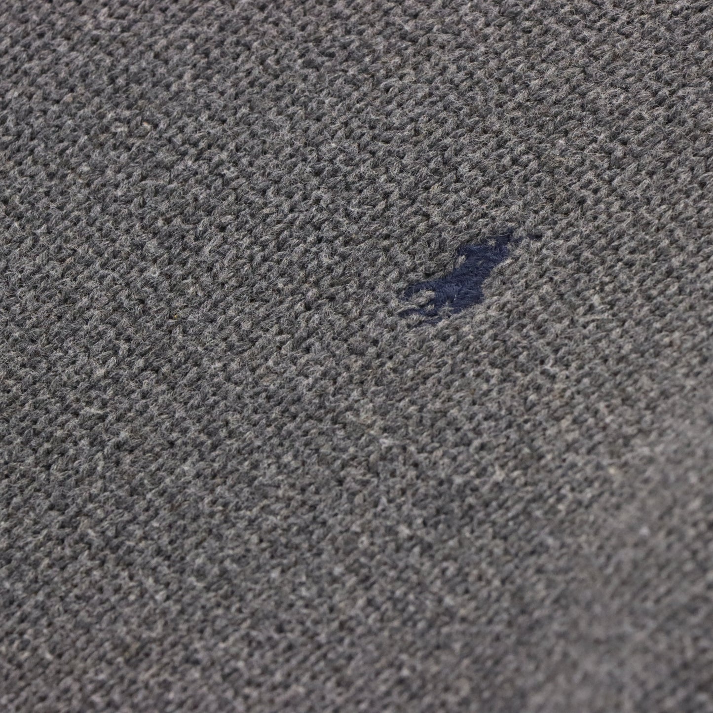 Vintage POLO RALPH LAUREN Embroidered Grey Knit Sweater *Aubs Vintage Sole Melbourne