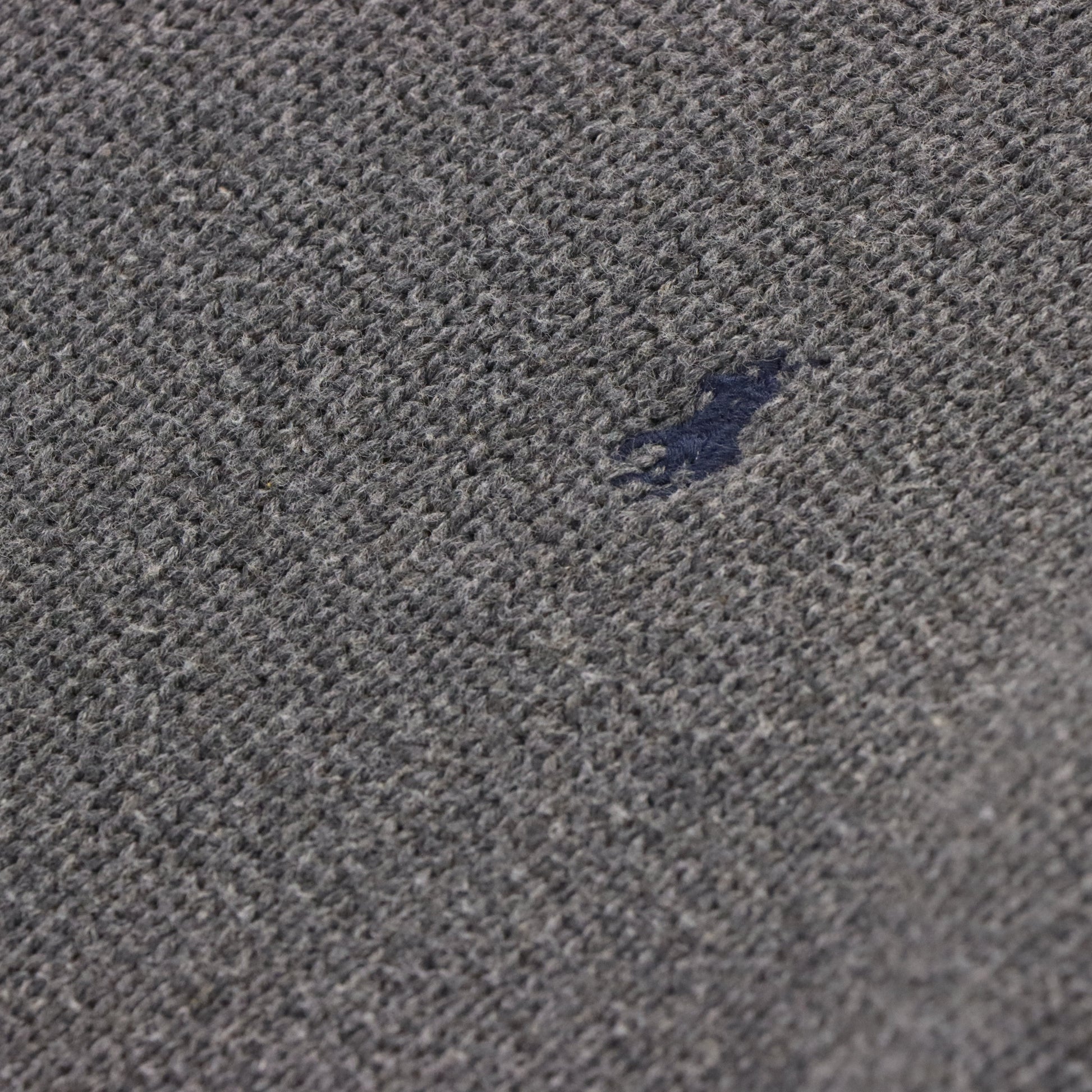Vintage POLO RALPH LAUREN Embroidered Grey Knit Sweater *Aubs Vintage Sole Melbourne
