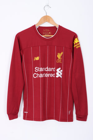 BOOTLEG Liverpool 2019 2020 Mane 10 Long Sleeve Home Soccer Jersey S Vintage Sole Melbourne