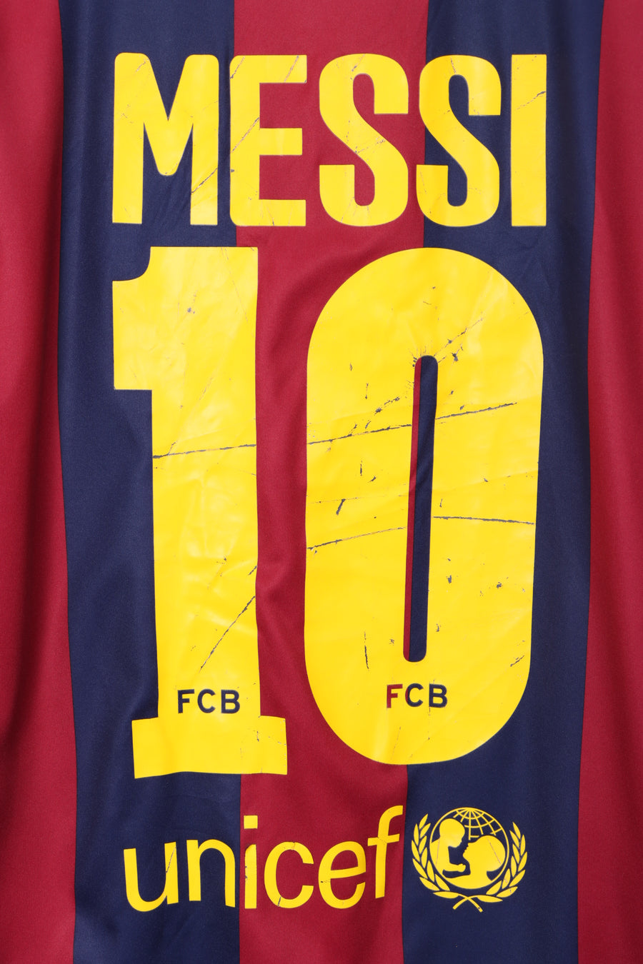 FC Barcelona 2014/2015 Messi #10 Rogers Replica Home Soccer Jersey (L)