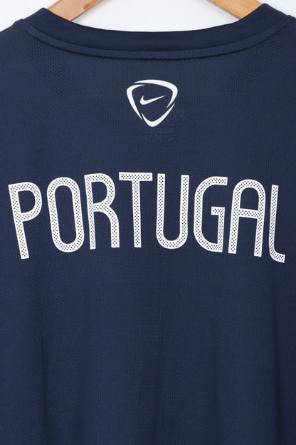 Portugal 2014/2015 NIKE Pre-Match Training Soccer Jersey (XXL)