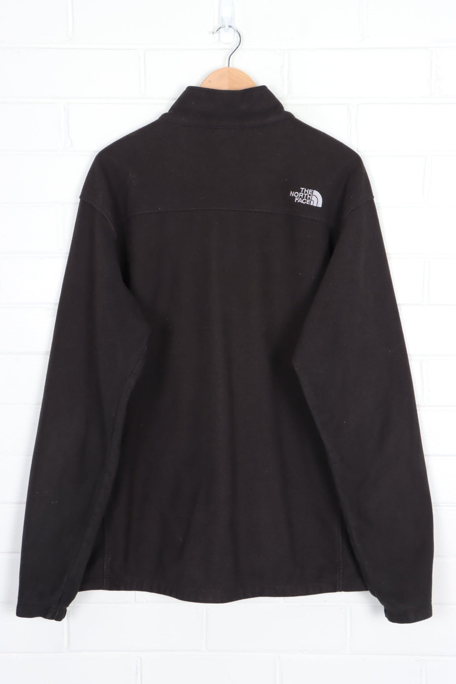 THE NORTH FACE Black 'Windwall' Fleece Jacket (XXL)