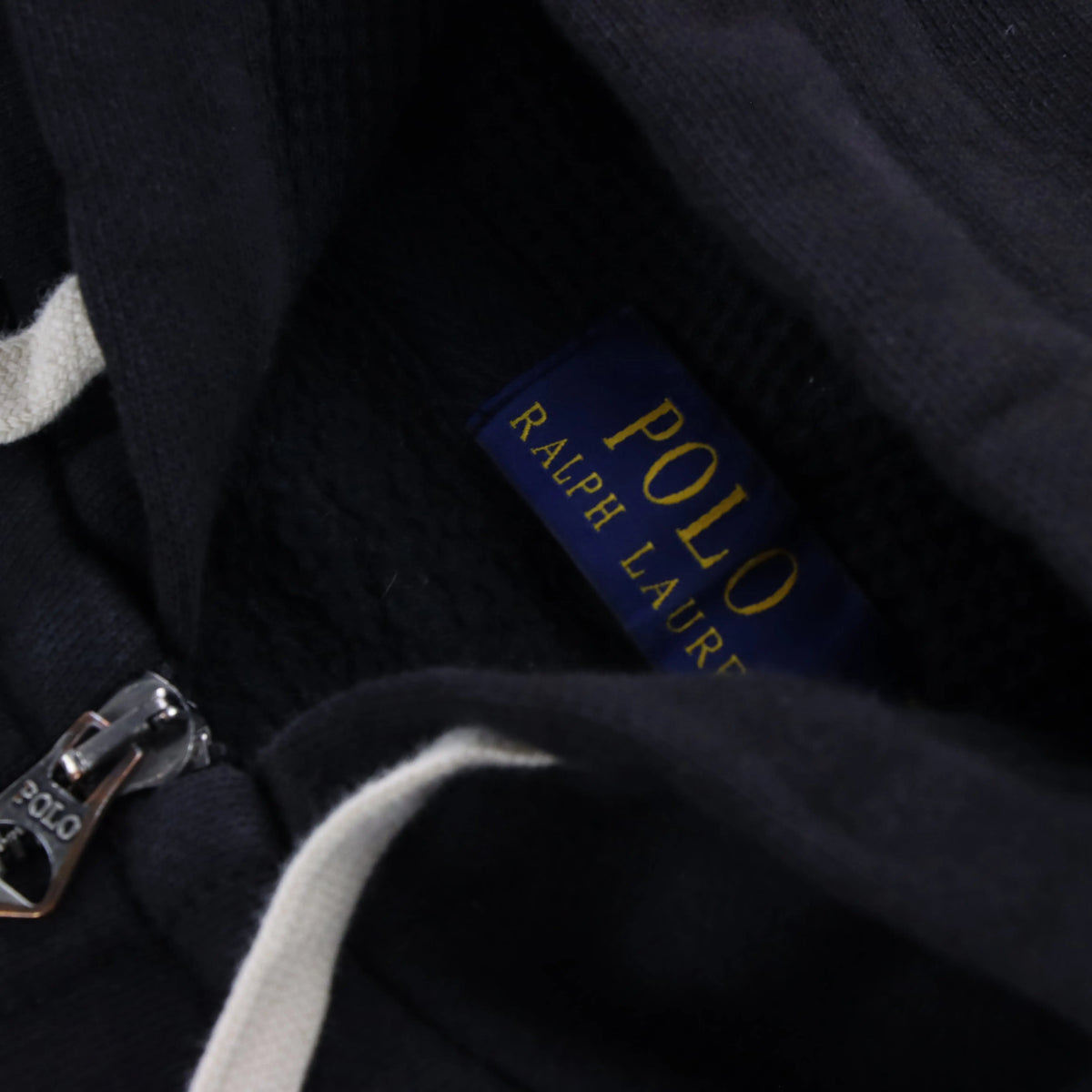 Vintage POLO RALPH LAUREN Embroidered Black & Red Hooded Sweatshirt *AUBS Vintage Sole Melbourne